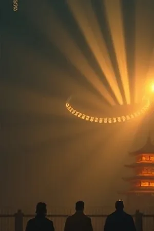 猫与旧楼梯剧照 老居民楼木质楼梯转角处的橘猫