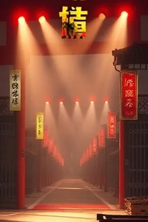午夜裁剪师剧照 深夜裁缝铺里亮着的一盏台灯与剪刀